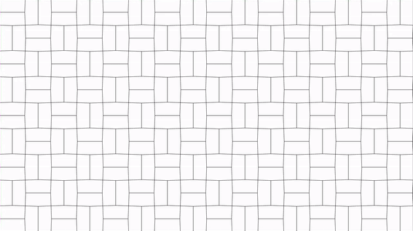 Basketweave to Cairo Tiling